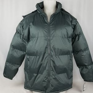 Andrew Marc New York  Men's Quilted Hooded Jacket